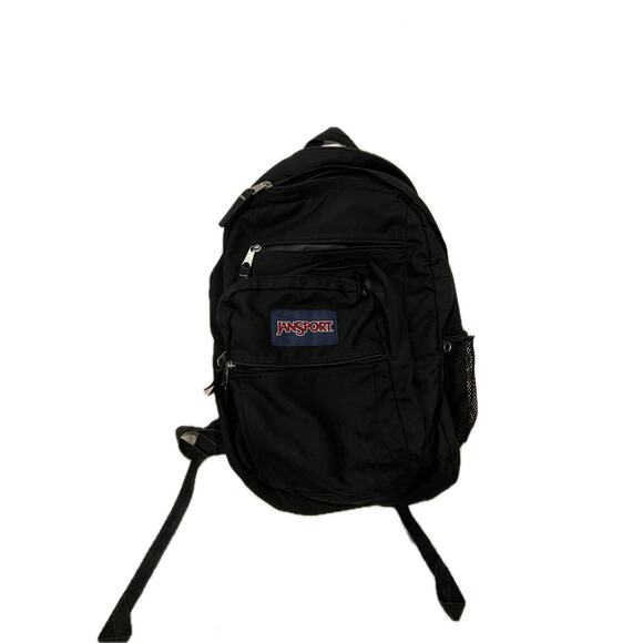 JanSport Right Pack 3 Section Black Backpack - Picture 1 of 6
